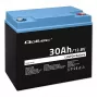 Uzlādējama LiFePO4 baterija QOLTEC 12.8V 30Ah 384Wh ar BMS