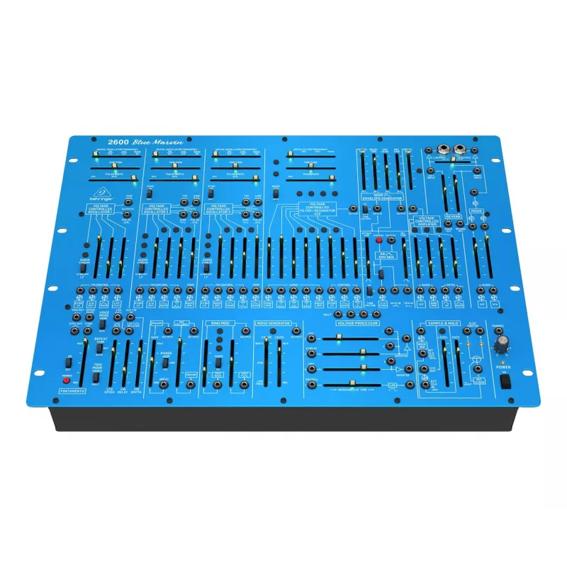 Analogs sintezators Behringer 2600 BLUE MARVIN 37 taustiņu daļēji modulārs
