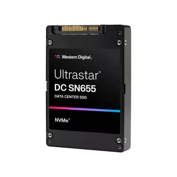 SSD disks WESTERN DIGITAL Ultrastar DC SN655 7.68TB and3 PCIe TLC ISE Dual Port