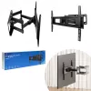 Savio UTV-04 TV stiprinājums/statīvs 2.18 m (86) Melns