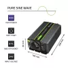 Qoltec Monolith strāvas adapteris Auto 600 W Melns