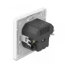DeLOCK 11489 kontaktligzda CEE 7/3 + USB balta 250V 16A