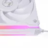 Fona apgaismojums Lian Li P28ARGB-B RGB 5V melns ABS alumīnijs PC