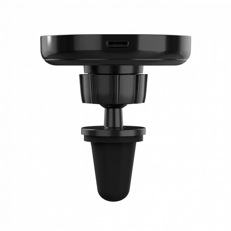Bezvadu automašīnas lādētājs CANYON OnGrip 105 15 W Qi2 bezvadu, melns