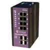 Extreme 8-PORT POE+ Gigabit ar 4-PORT Sfp Darba temperatūra -40°C - +75°C