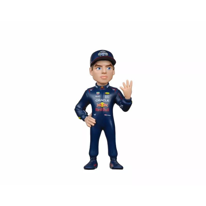 MINIX F1 Sarkans BULL - MAX VERSTAPPEN 4th WORLD CHAMPION