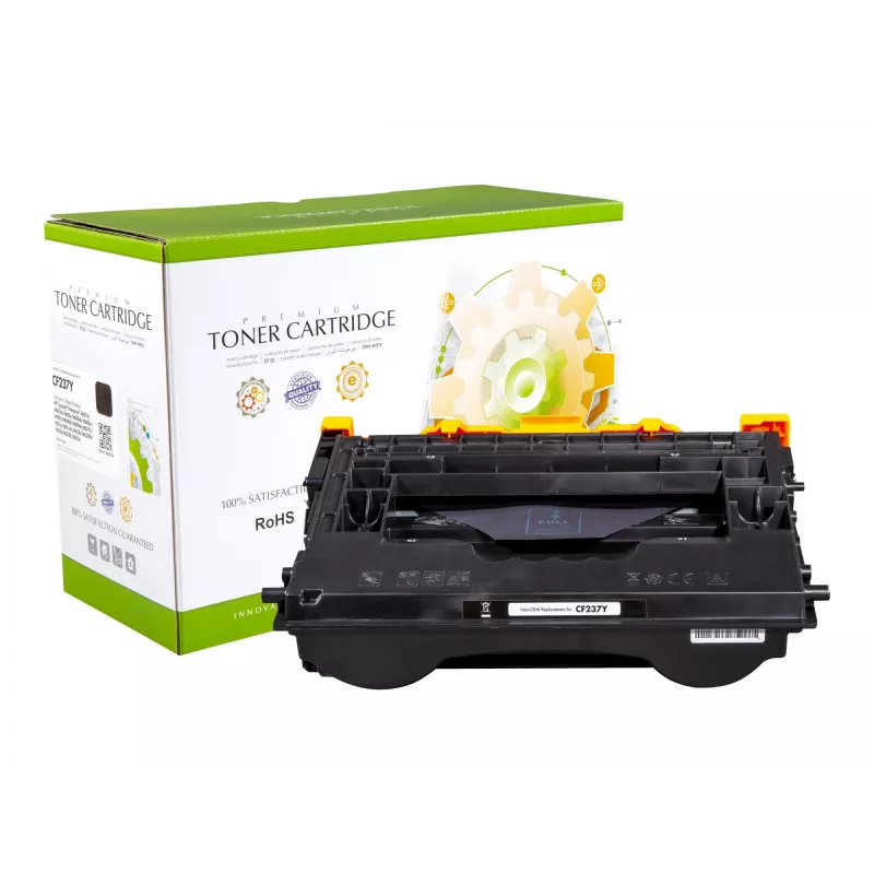 STATIC tonera kasete Saderīga with HP CF237Y Melns Extra High Capacity Saderīga 41.000 lapas