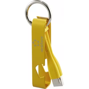 Renkforce RF-6721080 USB kabelis, dzeltens