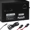 Mini Hi‑Fi stereo sistēma Adler AD 1917 — Bluetooth V5.3, CD/USB/MP3, 2×25W RMS, FM uztvērējs, 4 joslu EQ, AUX, melna