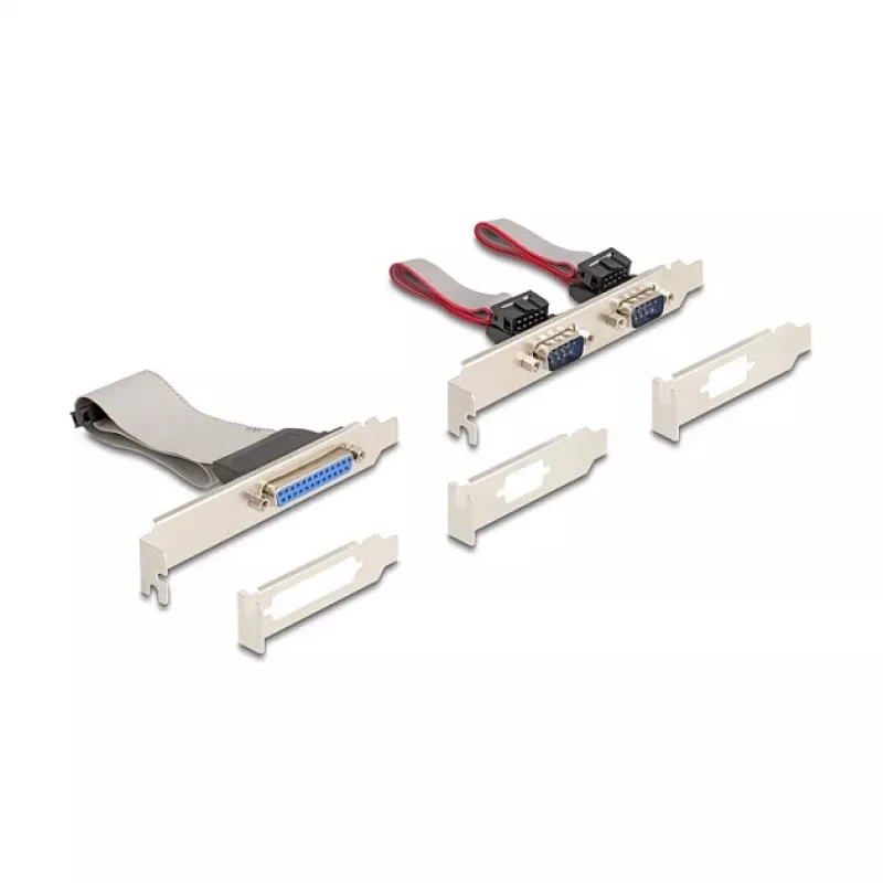 DeLOCK 95277 iekšējais paralēlais RS-232 Mini PCI Express adapteris, zaļš