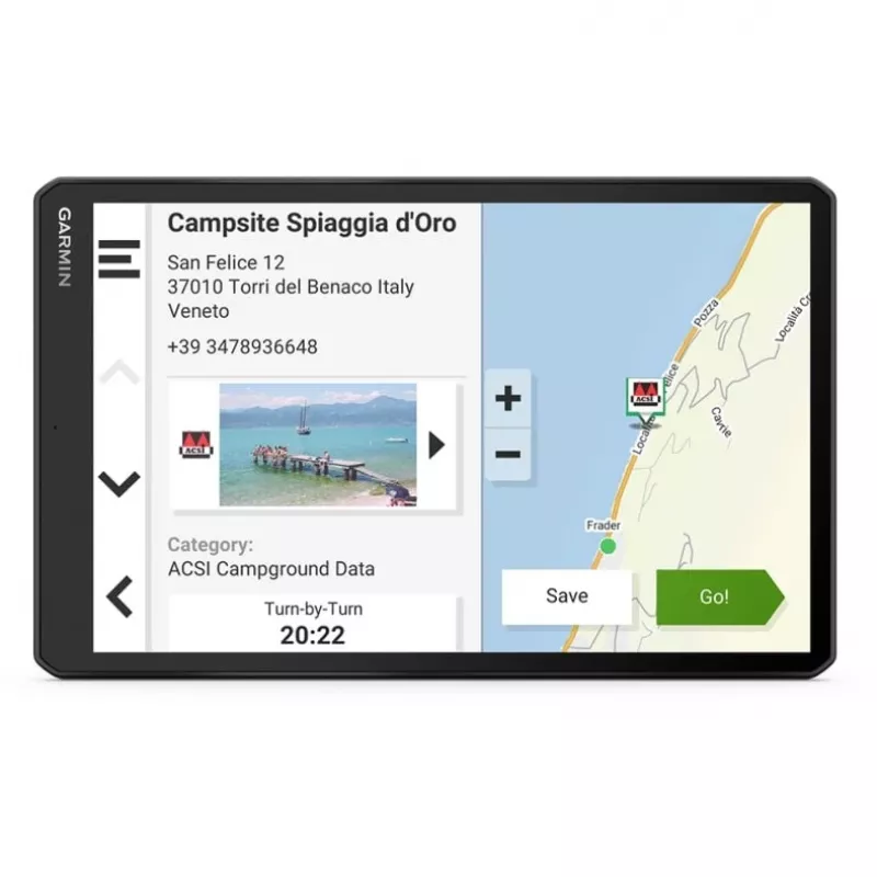 Garmin 1095 Navigācijas sistēma Fiksēta 25,6 cm (10.1 ) TFT Skārienekrāns 554 g Melna (010-02749-10)
