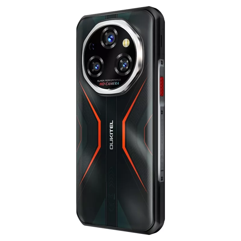 Viedtālrunis Oukitel WP55 6,6 collu 12 GB 256 GB DS 11000 mAh oranžs