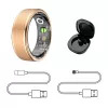 Viedais gredzens MANTA SR01GD 62mm OneRing Gold — izmērs 62, metāliski zelta apdare
