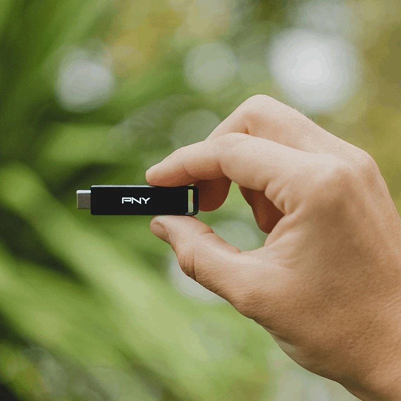 PNY Elite-X USB zibatmiņa 64 GB USB Type-C 3.2 Gen 1 (3.1 Gen 1) Melna (P-FDI64GELTXC-GE)