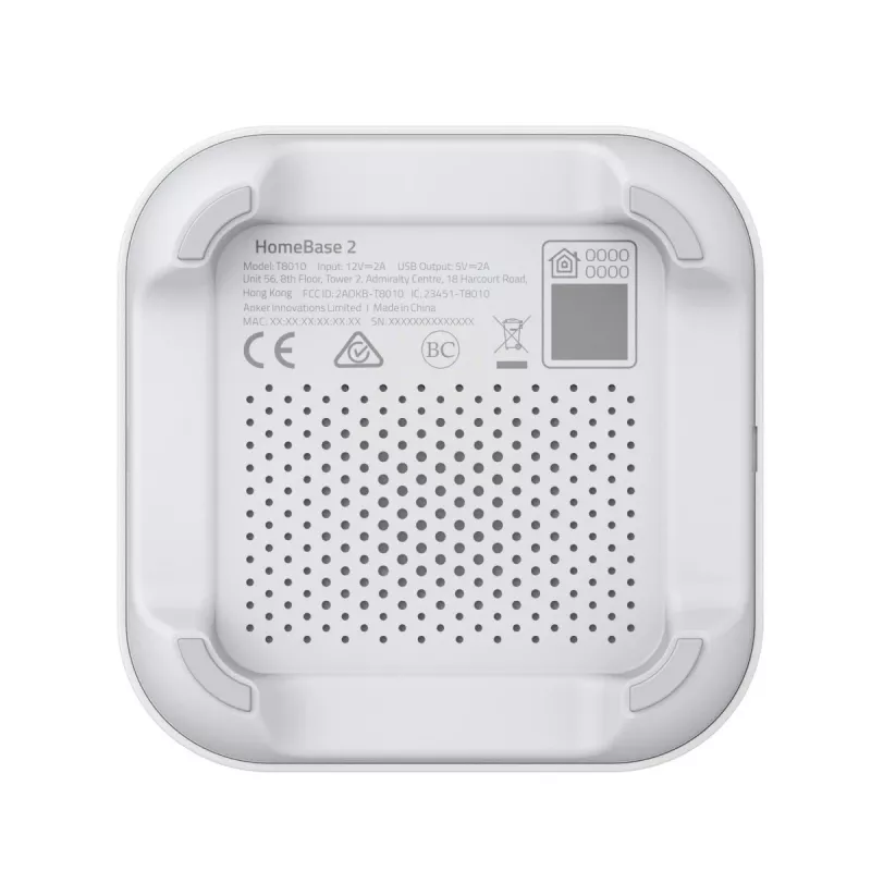 Eufy Security HomeBase 3 B2C - EU/ES/FR/ES Pelēks+Balts 1. iterācija