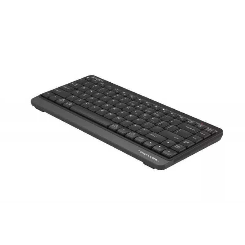 Bezvadu tastatūra A4Tech FSTYLER FBK11 2.4GHz Bluetooth pelēka - kompakts izkārtojums, bezvadu divrežīmu