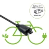 Lādētājs e-velosipēdam 36V/42V 2A ar Bosch 3‑kontaktu spraudni QOLTEC