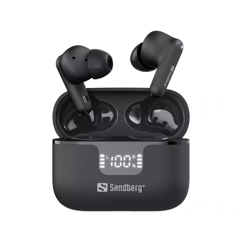 Headset Sandberg Wireless Earbuds ANC+ENC