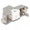 DeLOCK Keystone modulis RJ45 ligzda uz LSA Cat.6A ar LED sudrabbalts