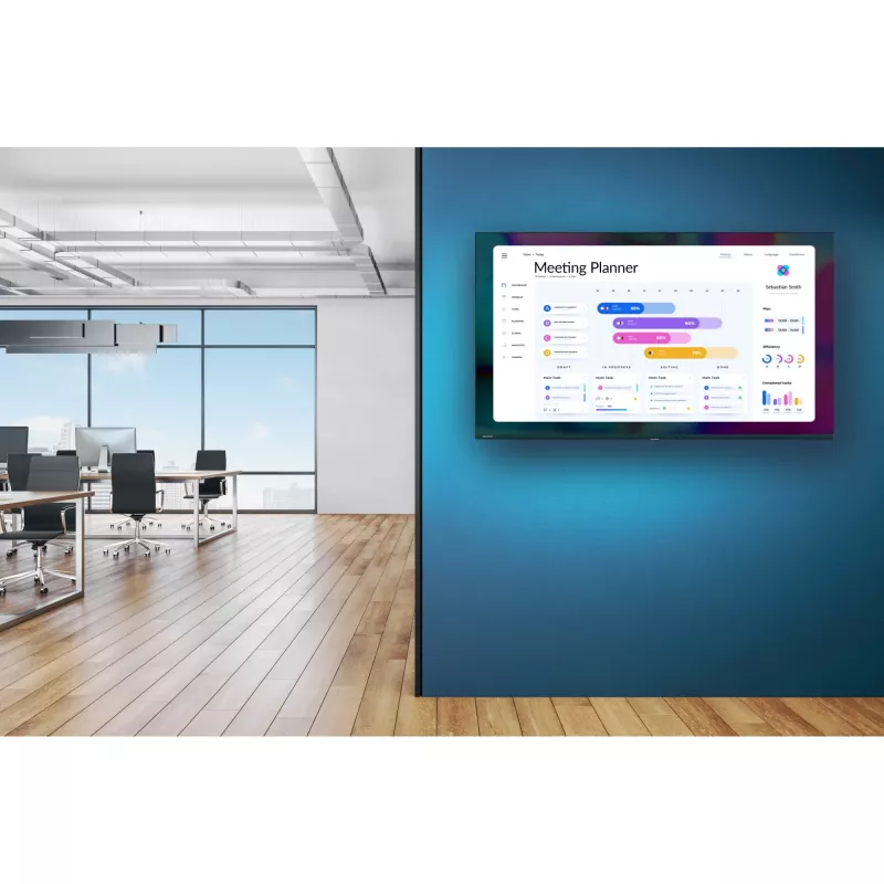 Monitors Avocor AVK-6510 65 collu LED 4K Ultra HD