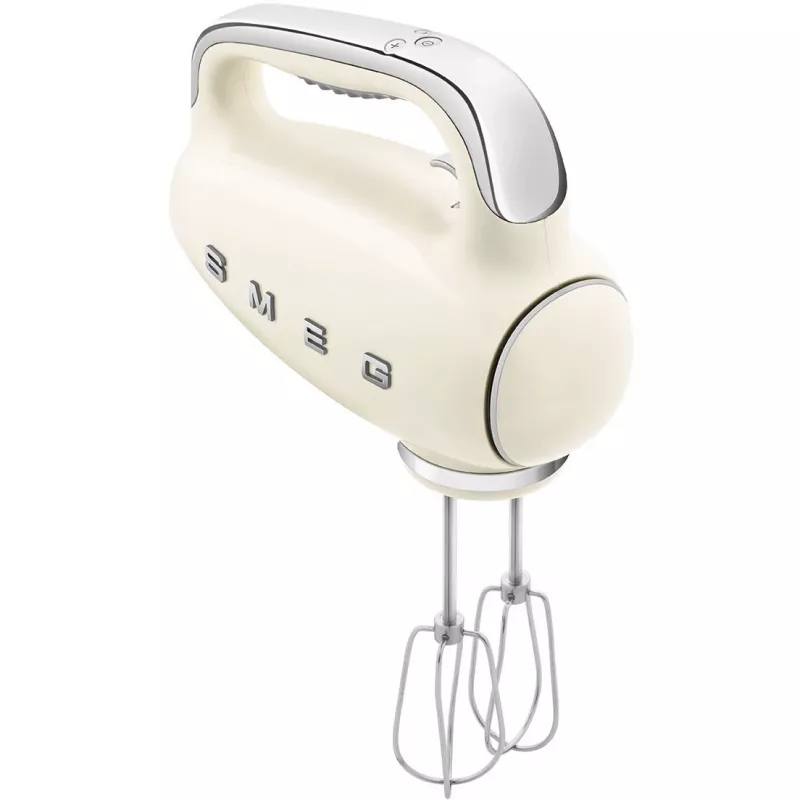 Rokas mikseris Smeg HMF01CREU retro krēmkrāsā