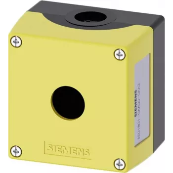 Siemens tukšs korpuss 1 montāžas pozīcija (G x P x A) 85 x 85 x 64 mm Dzeltens SIRIUS ACT 3SU1801-0AA00-0AA2 1 gab. (3SU1801-0AA00-0AA2)