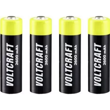 Endurance Mignon AA akumulators NiMH 2600 mAh 1,2 V 4 gab. (VC-12714020)