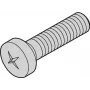 SCHROFF SKRŪVE POSIPAN M4X10MM(100GAB.) - Plaukta piederums (21100513)