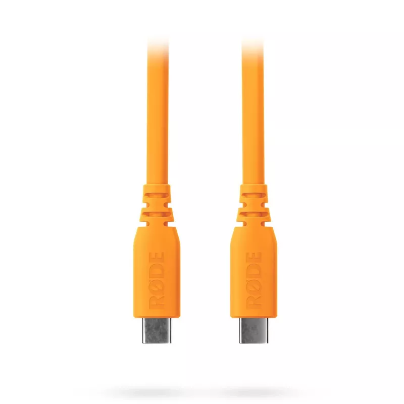 Rode SC27-O USB-C uz USB-C kabelis USB 3.2 Gen1, oranžs (2m, PD)