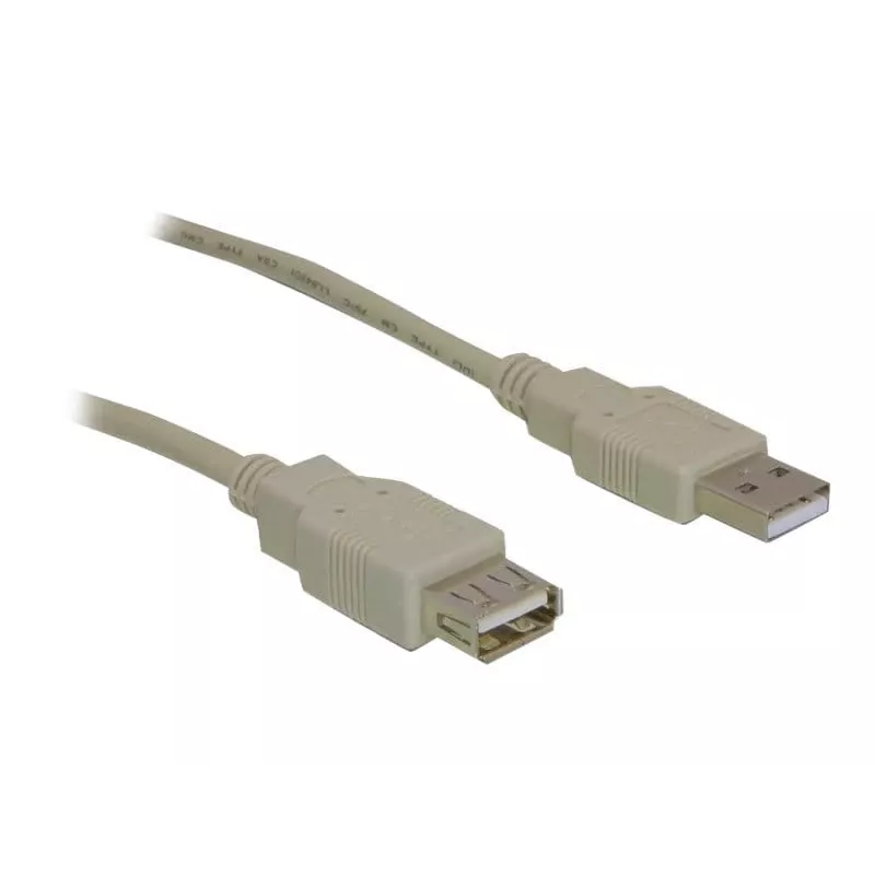USB kabelis DeLOCK 82239 USB 2.0 1,8m balts