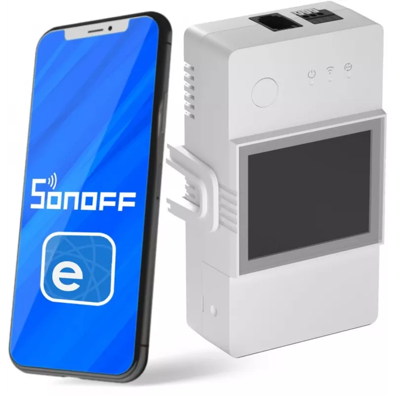 Iekštelpu temperatūras un mitruma sensors Sonoff THR316D