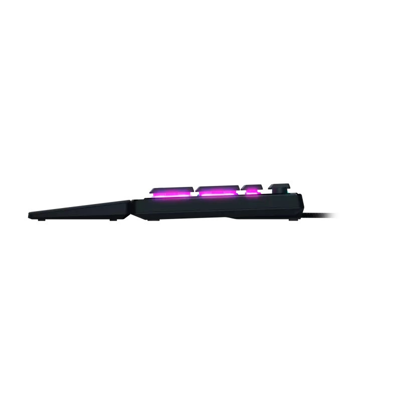 Vadu spēļu tastatūra Razer Ornata V3 — membrānas‑mehāniskais hibrīds, RGB LED apgaismojums, USB