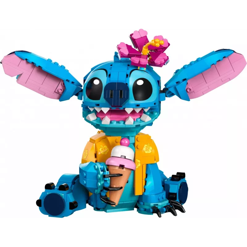 LEGO | Disney Stitch būvējams bērnu rotaļu komplekts ar saldējuma konusu 43249