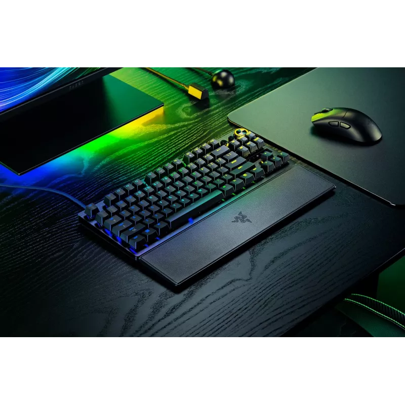 Razer Huntsman V3 Pro Tenkeyless 8KHz | Spēļu tastatūra | Vadu | ASV | Melna | USB Type-C | Razer Analog Optical Switch Gen-2