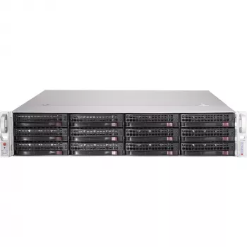Super Micro Supermicro SC826 BE1C-R609JBOD cieto disku masīvs 12 nodalījumu (SATA-600 SAS-3) statīva 2U (CSE-8