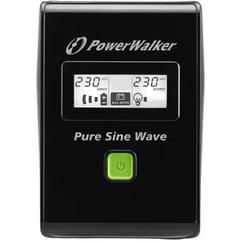 PowerWalker VI 600 SW FR Nepārtrauktās barošanas avots (UPS) 600 VA 2 maiņstrāvas izejas Line-Interactive (VI 600 SW FR)