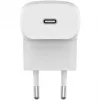 Lādētājs iekštelpām Belkin WCA006vf1MWH-B5 ātrā uzlāde USB Type-C 1 m balts
