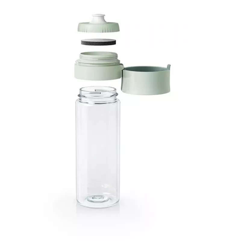 Filtrācijas pudele BRITA Vital Pasteļzaļa 600 ml ar 5 MicroDisc filtru diskiem (BRITA 1059295)