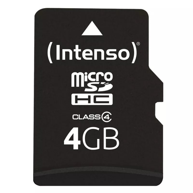Atmiņas karte Intenso 4GB MicroSDHC Class 4 3403450