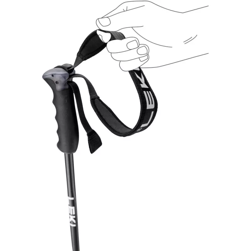Slēpošanas nūja LEKI Neolite AIRFOIL 135 cm Alumīnijs Antracīts