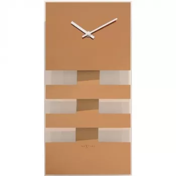 NeXtime klok 2855co Bold Stripes, 38x19 cm, sienas, varš