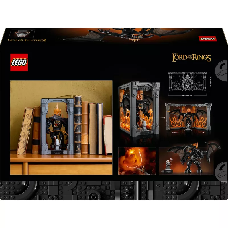 LEGO ICONS 10367 The Lord of the Rings: Balrog Book Nook