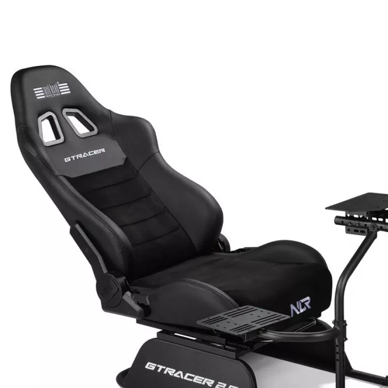 Racing simulator cockpit Next Level Racing GTRacer 2.0 Melns adjustable seat frame