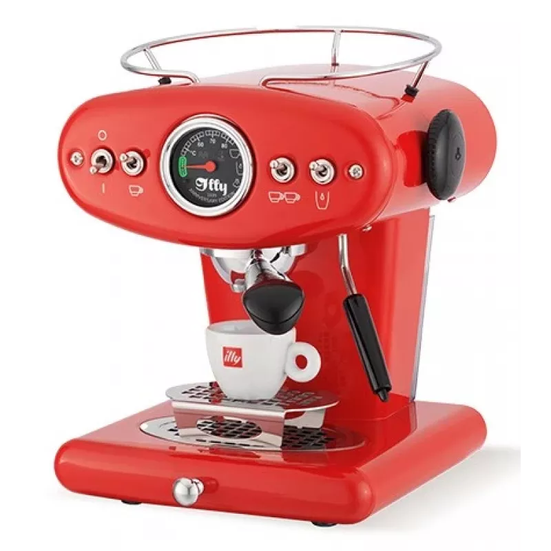 Espresso kafijas automāts Illy X1 Manual — 1 L ūdens tvertne, 1200 W, kafijas pākstis un malta kafija, 1 snīpis