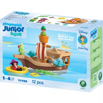 Figūru komplekts JUNIOR & Disney Piracki statek Piotrusia Pana