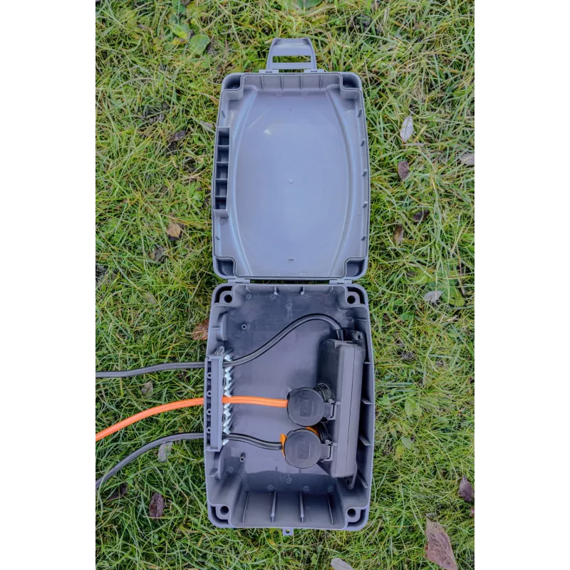 Elektriskā kārba Brennenstuhl 1160530 pelēka, platums 230 mm, dziļums 340 mm, augstums 1250 mm