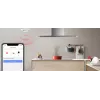 Dūmu detektors EZVIZ CS-T4C — bezvadu ZigBee, 3V litija baterija, 87×35×87 mm, 85 dB, uzstādāms pie virsmas, balts