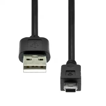 USB 2.0 A–Mini B 5‑kontaktu kabelis ProXtend USB2AMINIB‑001, 1,8 m