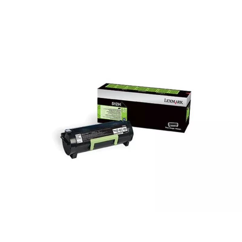 Lexmark 512HE tonera kārtridžs, 1 gab., oriģināls, melns
