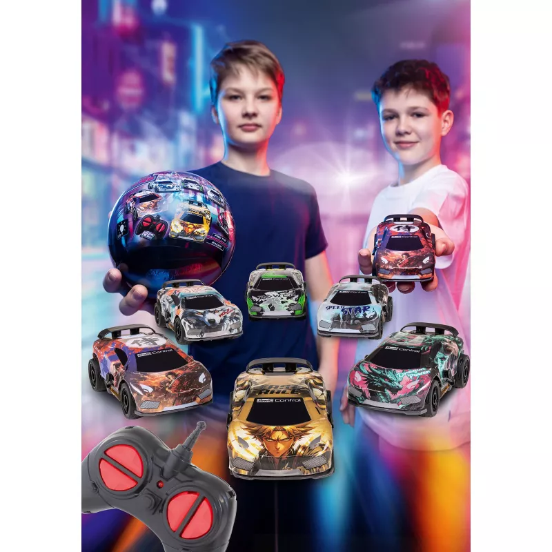REVELL Itasha RC rotaļu auto no Ultra Racers Series 1, dažādu modeļu sortimentā, ar baterijām darbināms tālvadības transportlīdzeklis